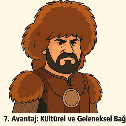 Kültürel ve geleneksel bağ taşıyan deri börk - soğuk havalarda koruyan hakiki deri şapka