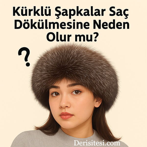 Kadın deri şapka saç döker mi? Hakiki deri şapka saç sağlığına etkileri ve doğru kullanım ipuçları.