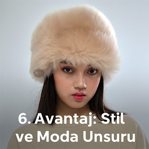 Stil ve moda unsuru deri şapka - kış kombinlerinde şıklık sağlayan hakiki deri börk