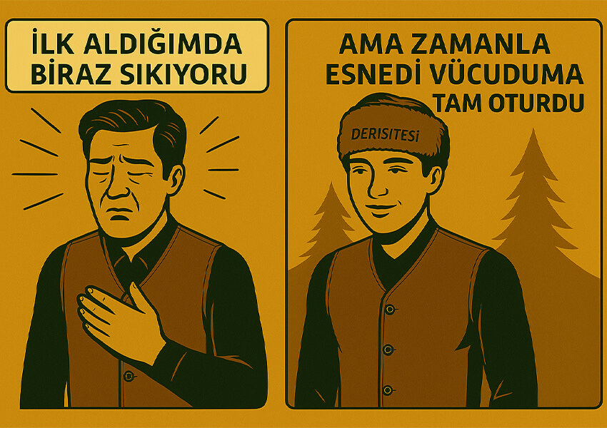 Gerçek deri yelek zamanla esner mi? Hakiki kuzu derisi yelek kullanım rehberi - Derisitesi